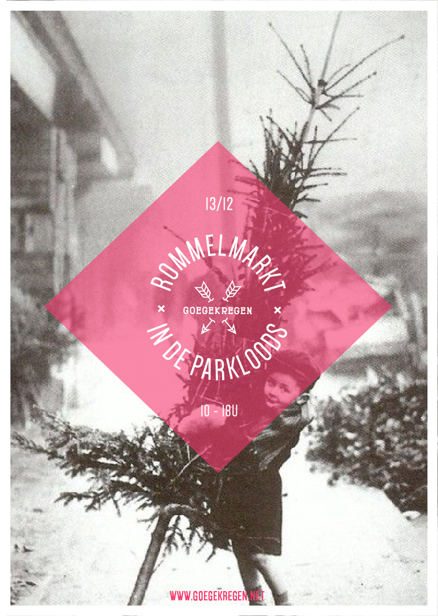 13/12 ROMMELMARKT IN DE PARKLOODS – KERSTEDITIE