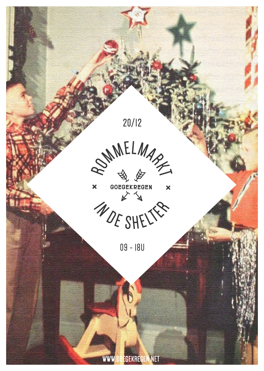 20/12 ROMMELMARKT IN DE SHELTER, PARK SPOOR NOORD