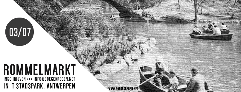 03/07 GOEGEKREGEN IN ‘T STADSPARK!