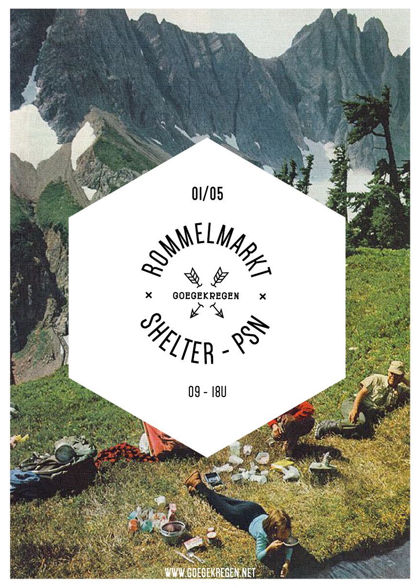 01/05 ROMMELMARKT IN DE SHELTER VAN PARK SPOOR NOORD