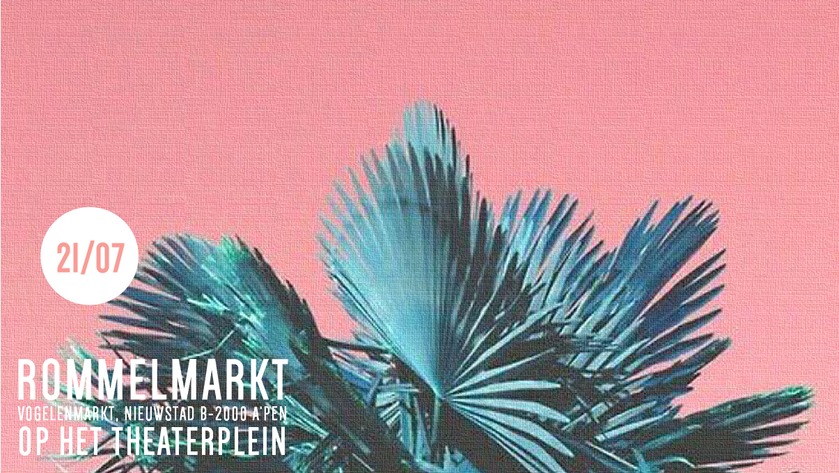 21/07 ROMMELMARKT OP HET THEATERPLEIN