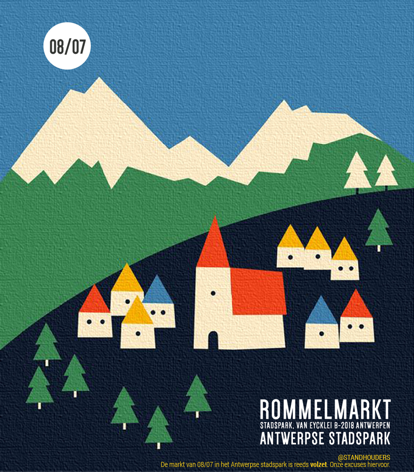 08/07 Rommelmarkt in ’t stadspark