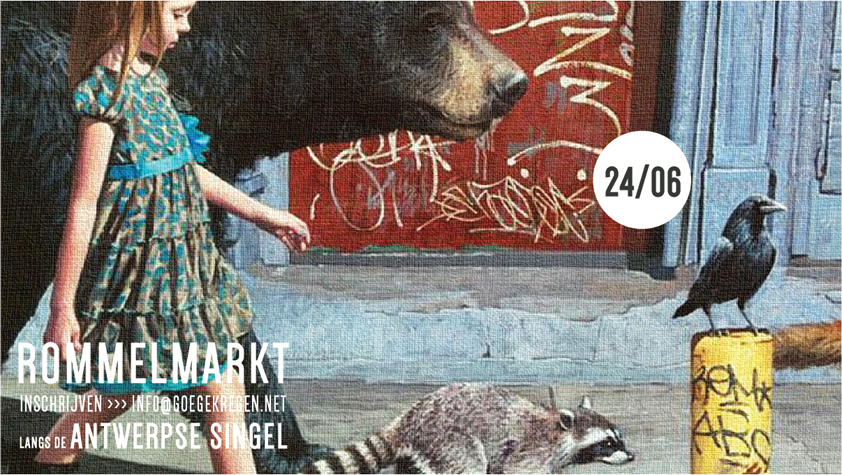 24/06 Rommelmarkt langs de singel