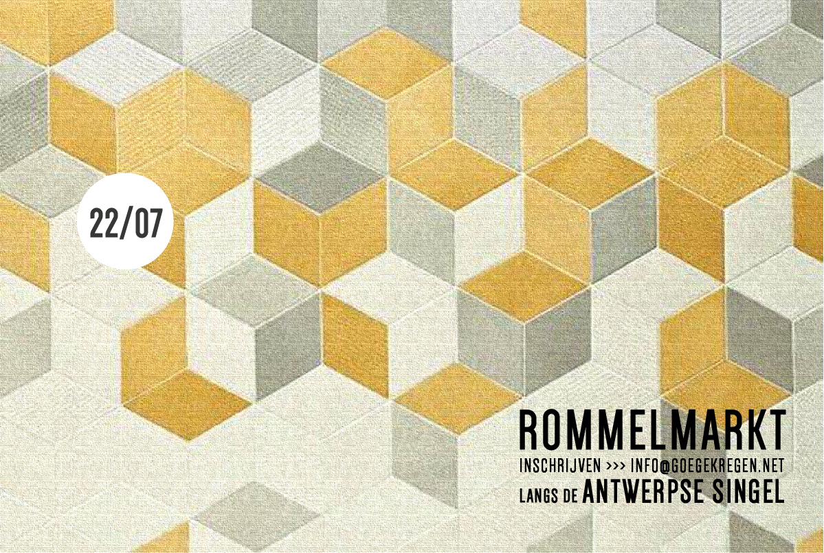 22/07 Rommelmarkt langs de singel