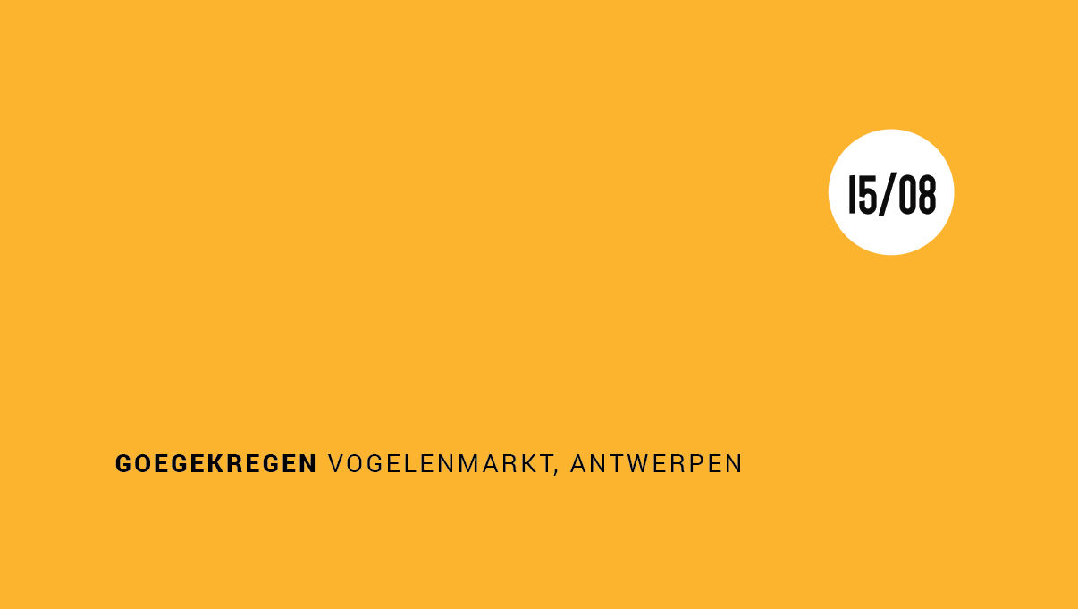 15/08 ROMMELMARKT OP ‘T THEATERPLEIN