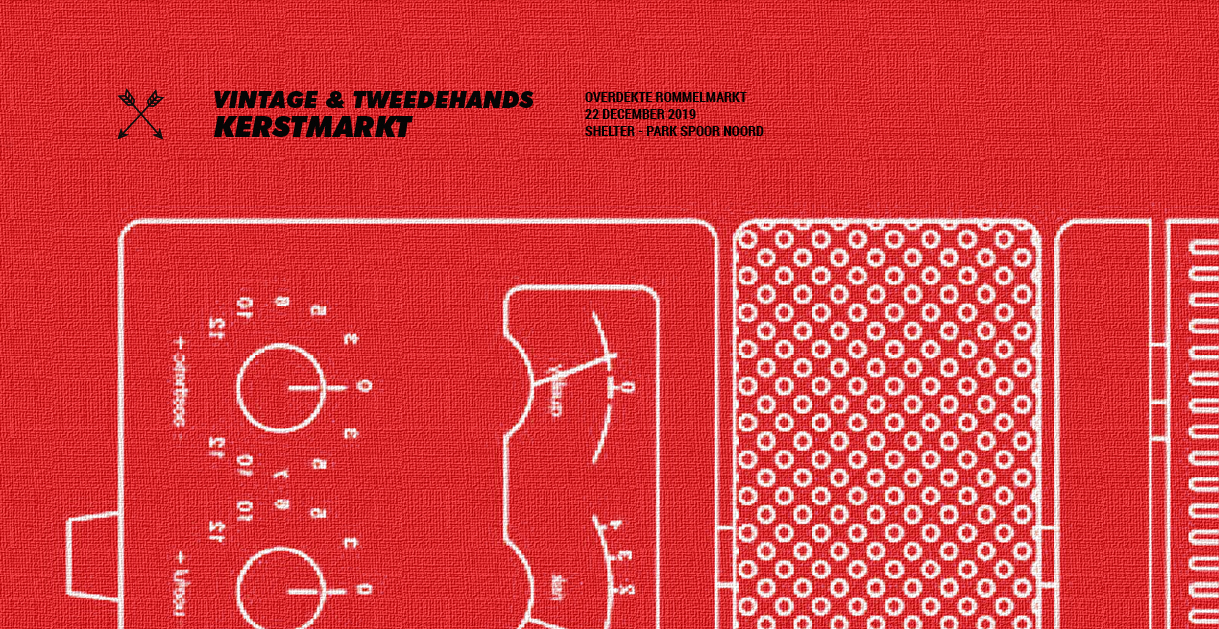 22/12 VINTAGE & TWEEDEHANDS KERSTMARKT IN DE SHELTER | PARK SPOOR NOORD