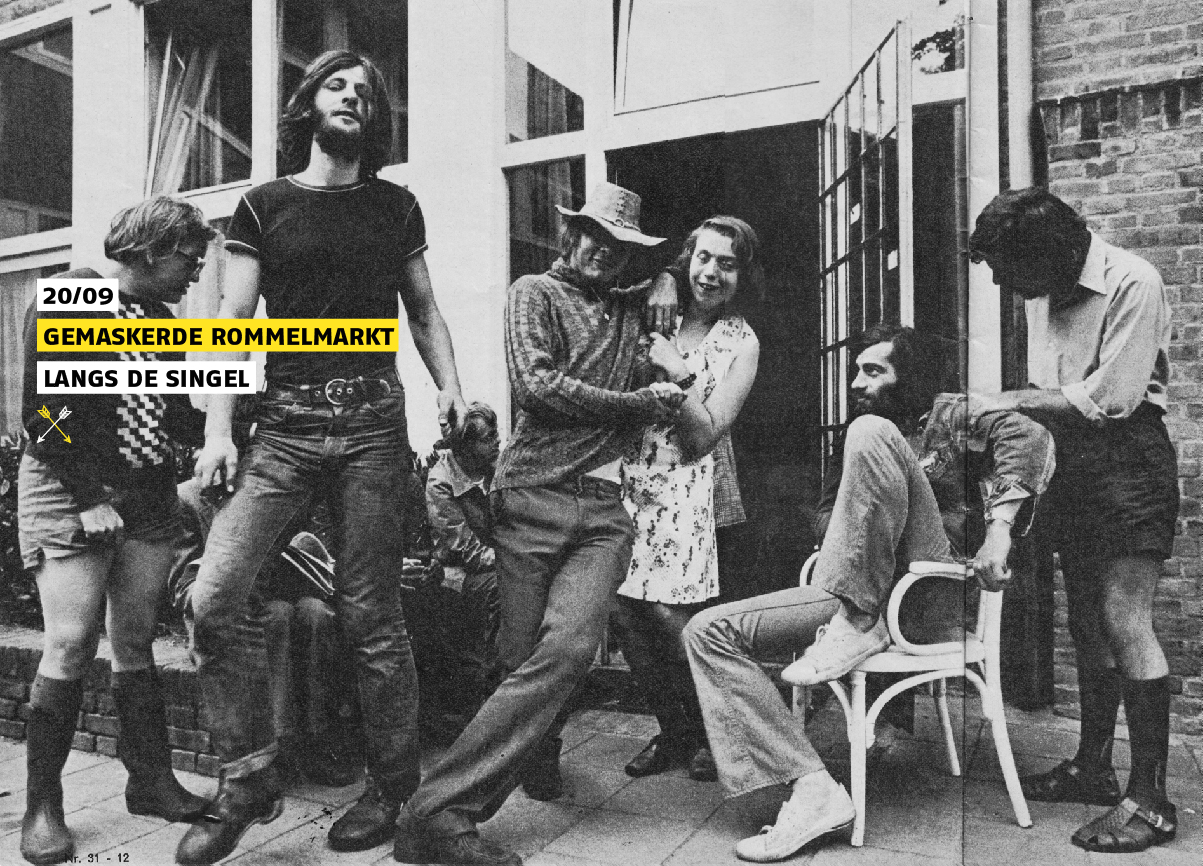 20.09 | GEMASKERDE ROMMELMARKT LANGS DE SINGEL