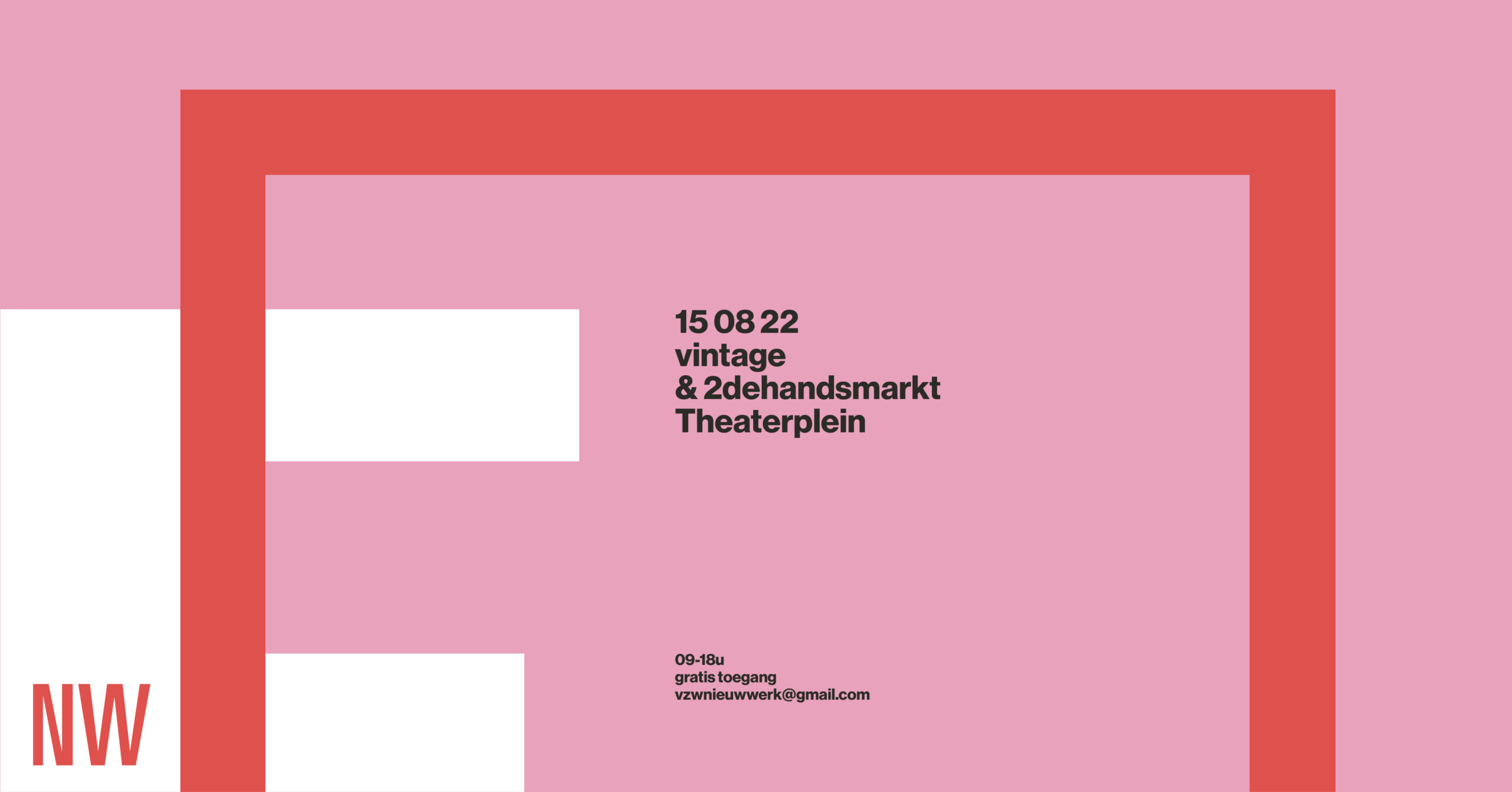 15.08 Vintage & tweedehandsmarkt Theaterplein