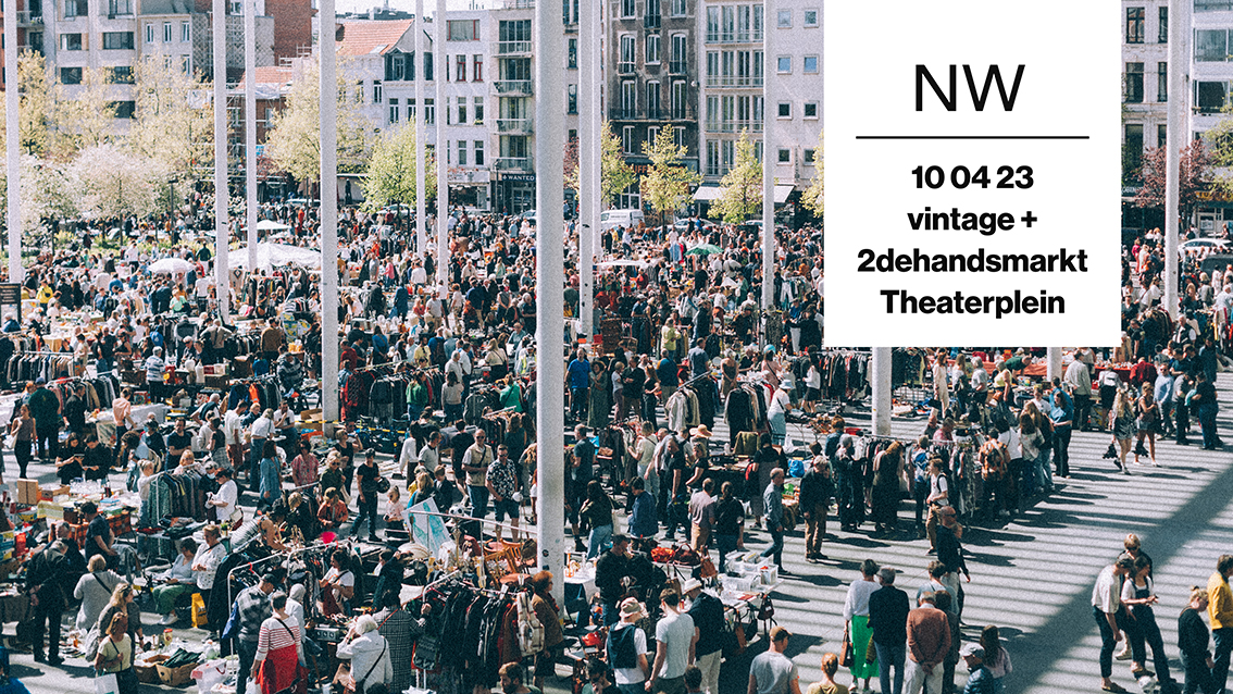 10.04 Vintage & tweedehandsmarkt Theaterplein