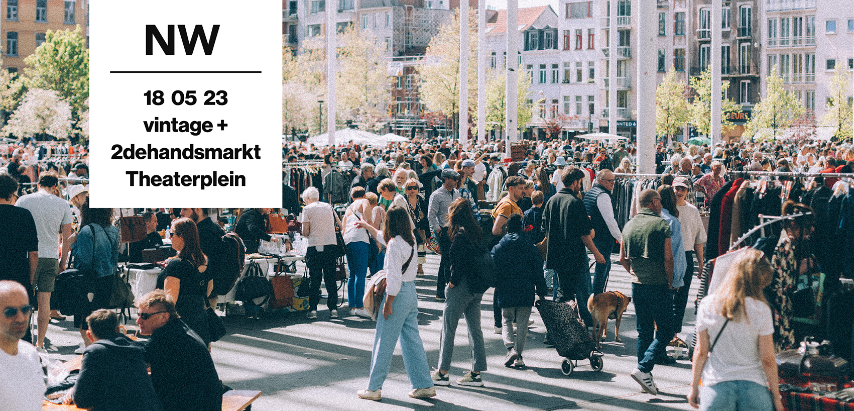 18.05 Vintage & tweedehandsmarkt Theaterplein