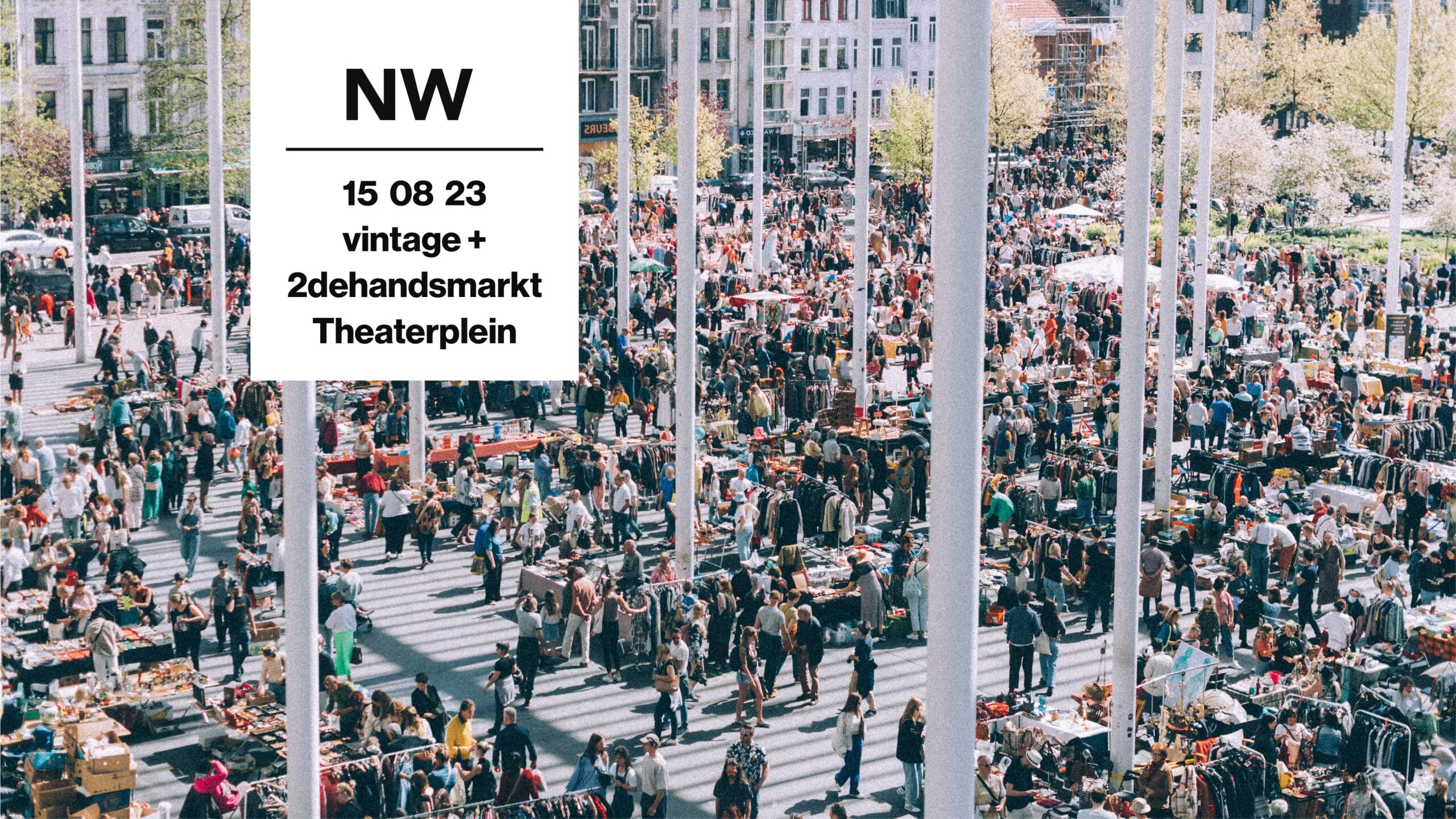 15.08 Vintage + tweedehandsmarkt Theaterplein