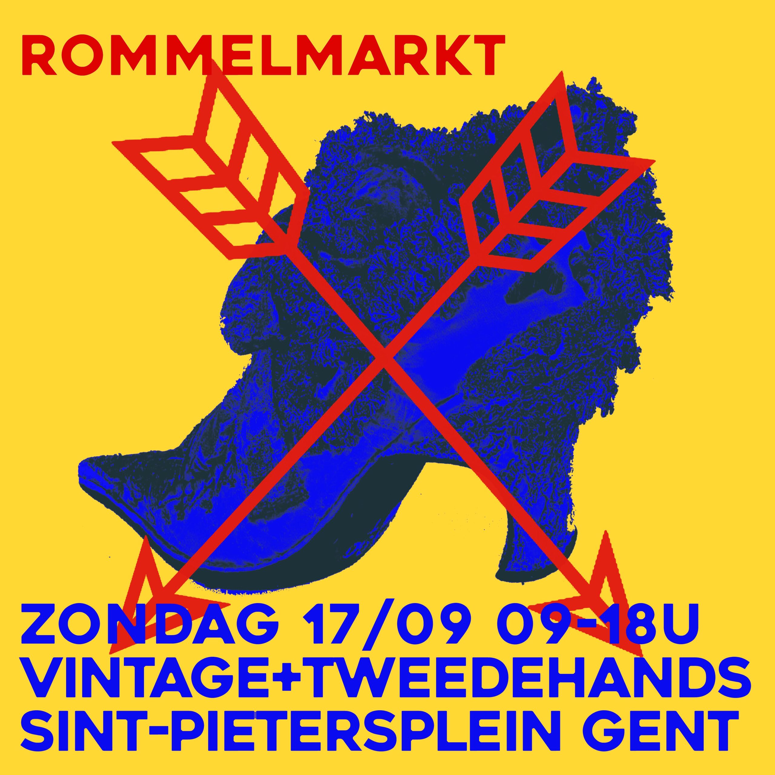 17.09 Vintage + tweedehandsmarkt op het Sint-Pietersplein