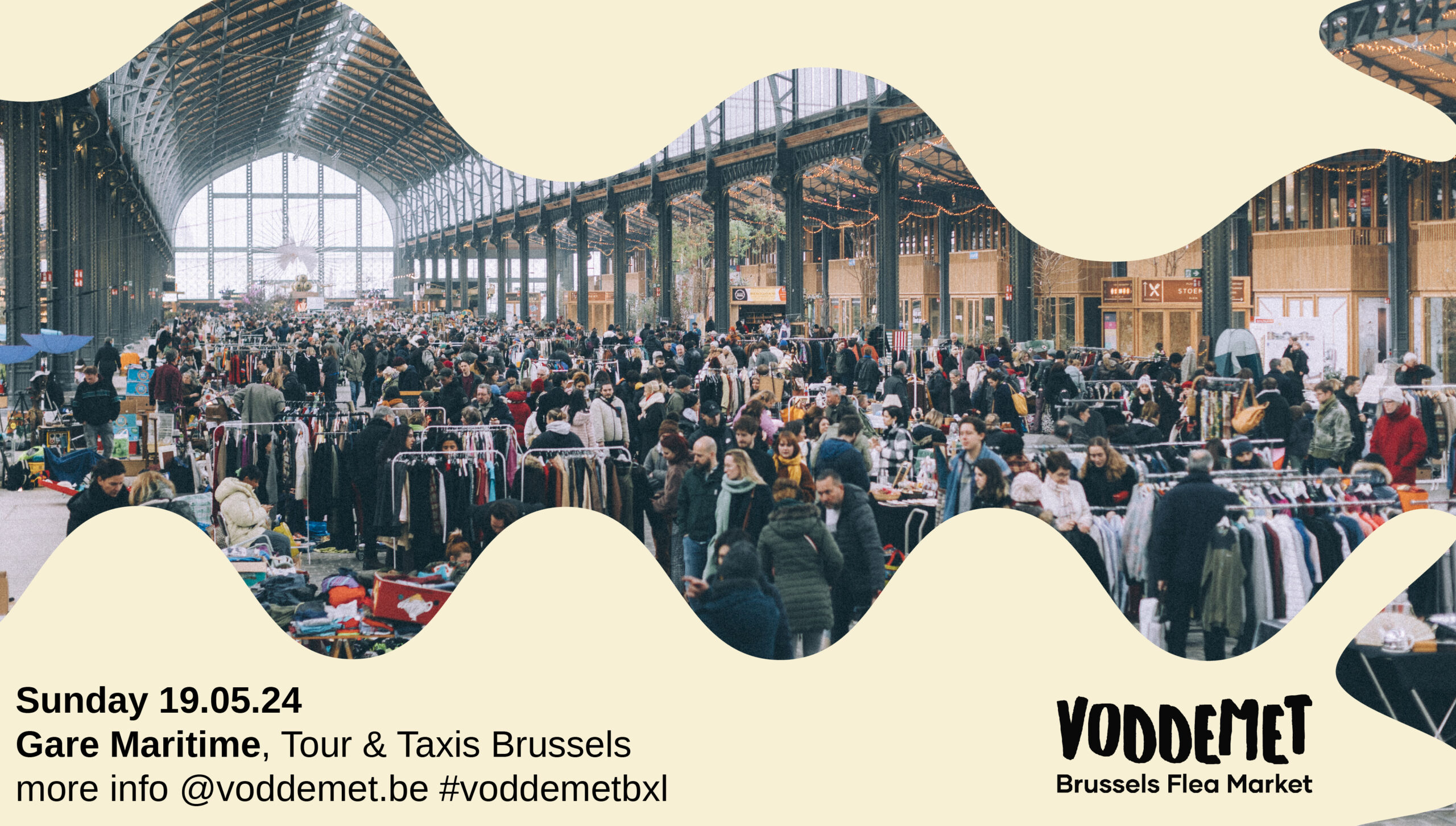 19.05 VODDEMET Brussels Flea Market